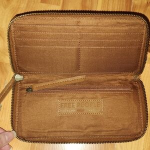 Free People Tan Wallet